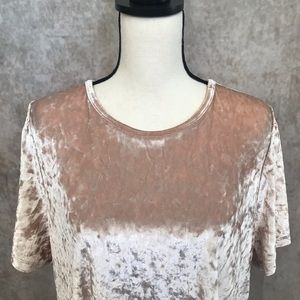 Beautiful NWOT Velvet Lucky Blouse, size XL